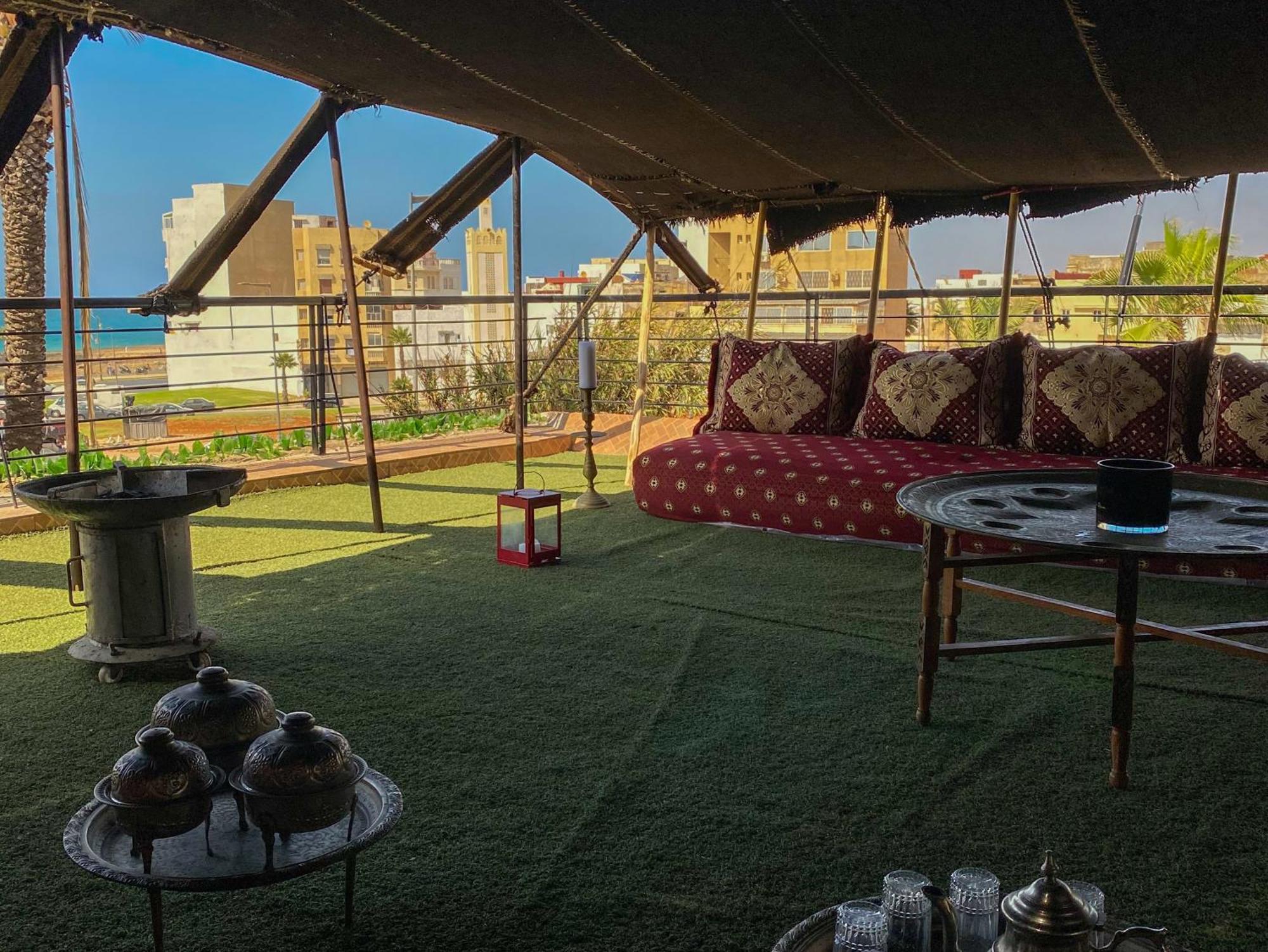 Dar Lghzal Special Offer In Rabat Winner Of Guest Experience 2025 Awards Traditional Sahrawi And Berber Privative Villa With Swimming Pool Jacuzzi Sea View And On Site Restaurant Ideal For Family And Groups In Rabat'S Center No Car Required Zewnętrze zdjęcie